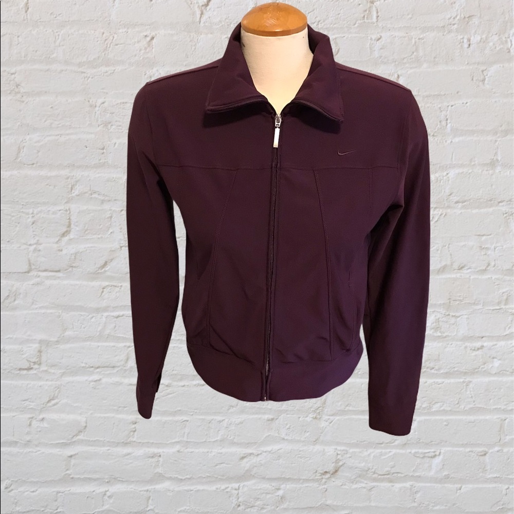 Dk Purple (Plum) Dri Fit Nike Jacket